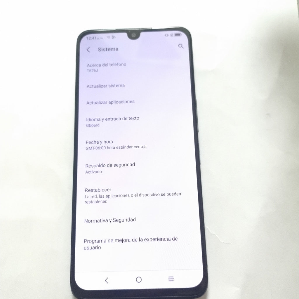 CELULAR TCL 30+ T676J 128 GB 4 GB RAM (SEMINUEVO)