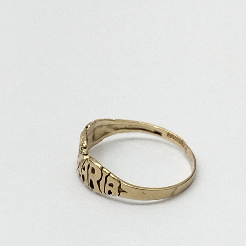 ANILLO DE GRADUACIÓN. ORO. 10 K 1 GRMS (SEMINUEVO)