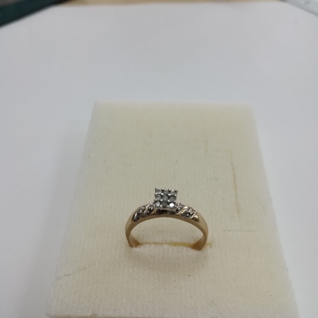 K1 2,50 GRMS 10 K ESPECIFICACIONES COMPLEMENTARIAS ANILLITO CON CIRCONIA APTO PA (SEMINUEVO)