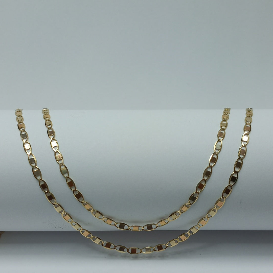 CADENA ESPECIAL MARINERA ESPEJO 3.61G 55 CM (NUEVO)