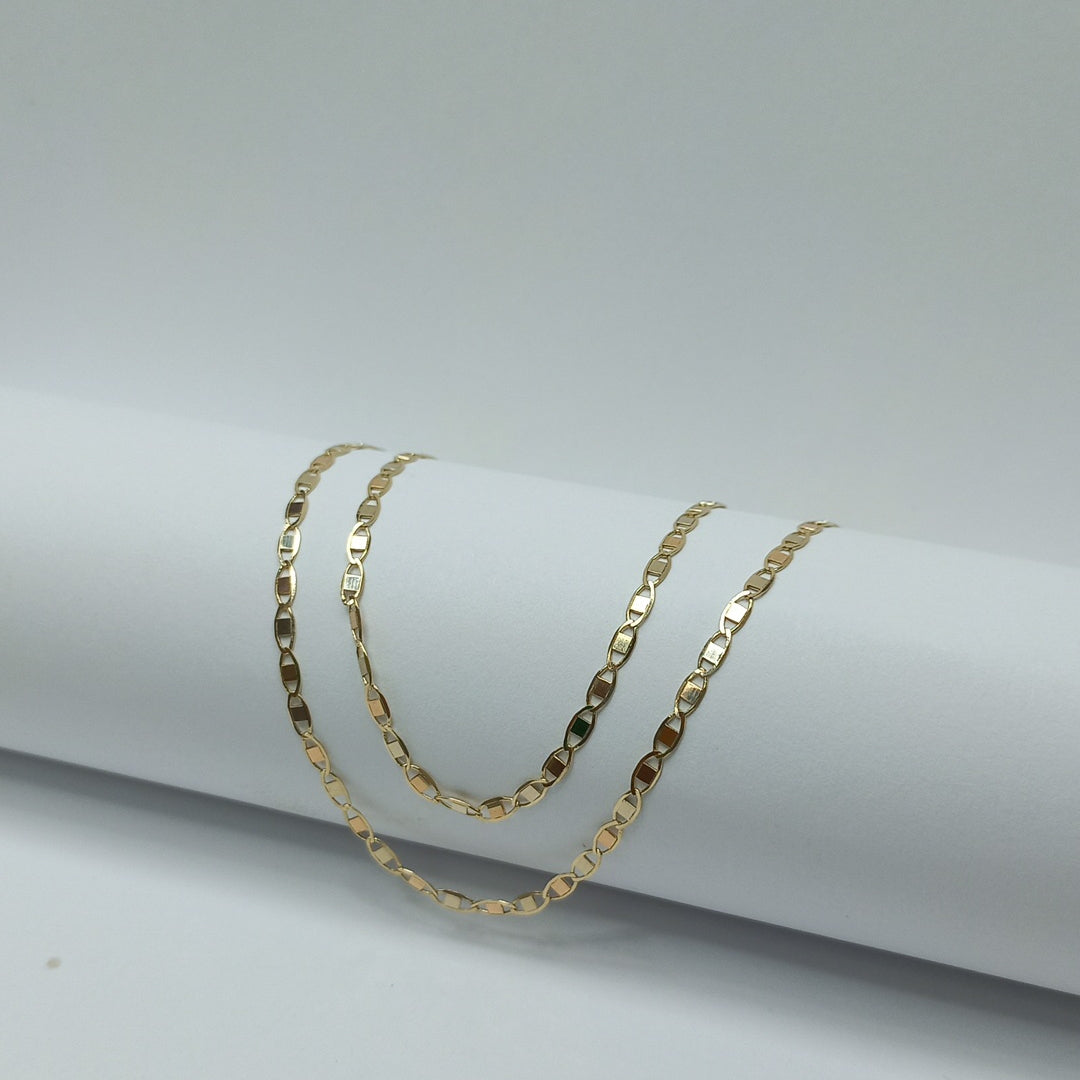 CADENA ESPECIAL MARINERA ESPEJO 3.61G 55 CM (NUEVO)