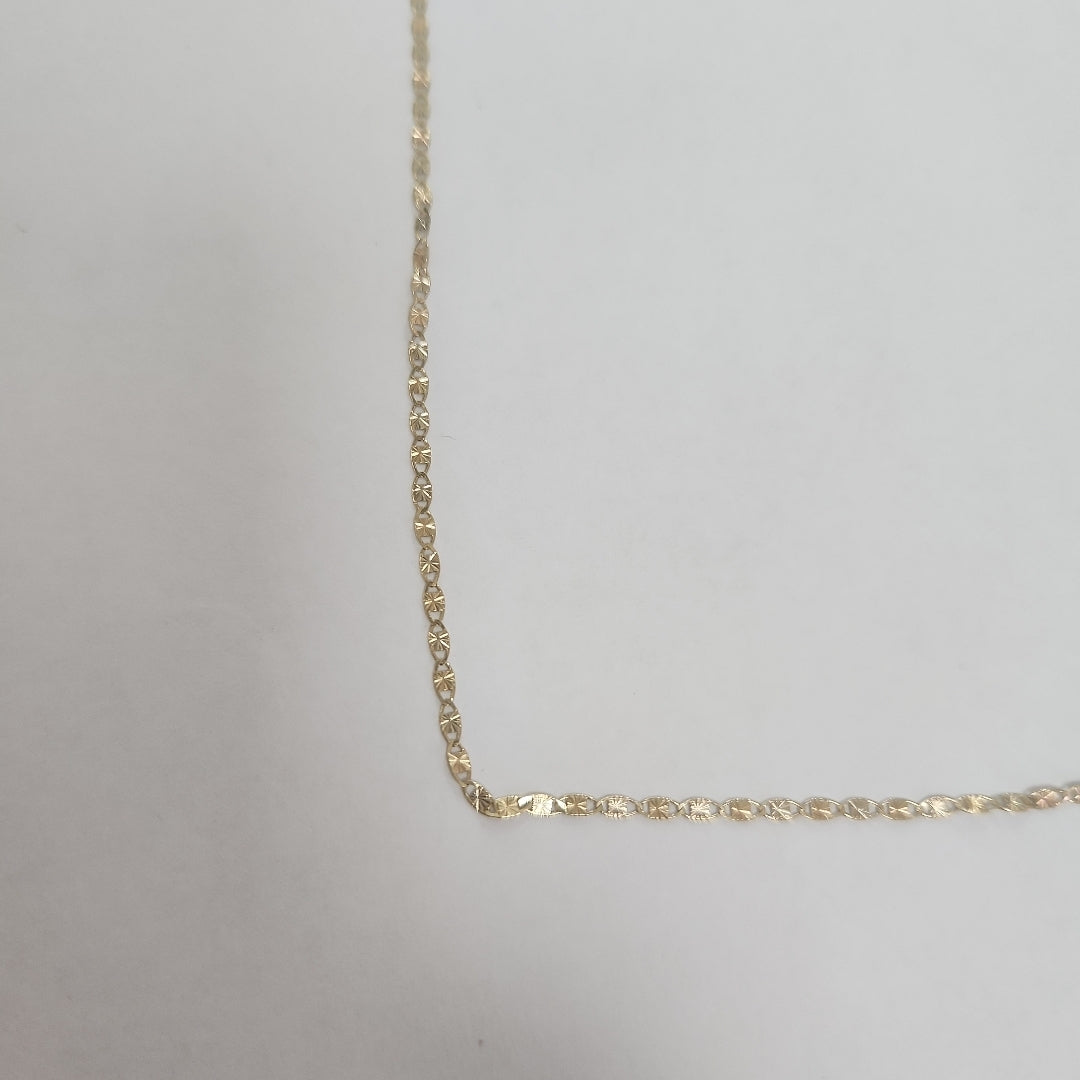 CADENA TEJIDO MARINERO 1.91GR 50 CM (NUEVO)