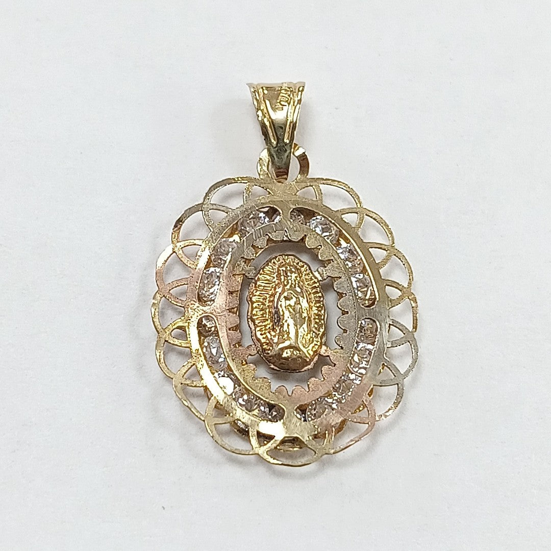 MEDALLA RELIGIOSA ORO 10 K 0,70 GRMS (SEMINUEVO)