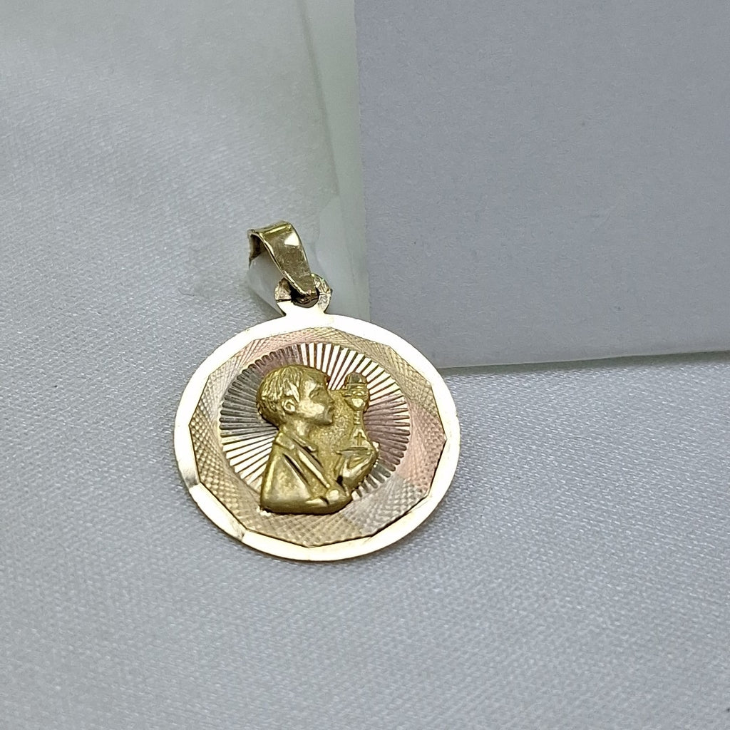 10149MED99900B167 FRD15 MEDALLAS ORO 14K 1.5GRS (NUEVO)