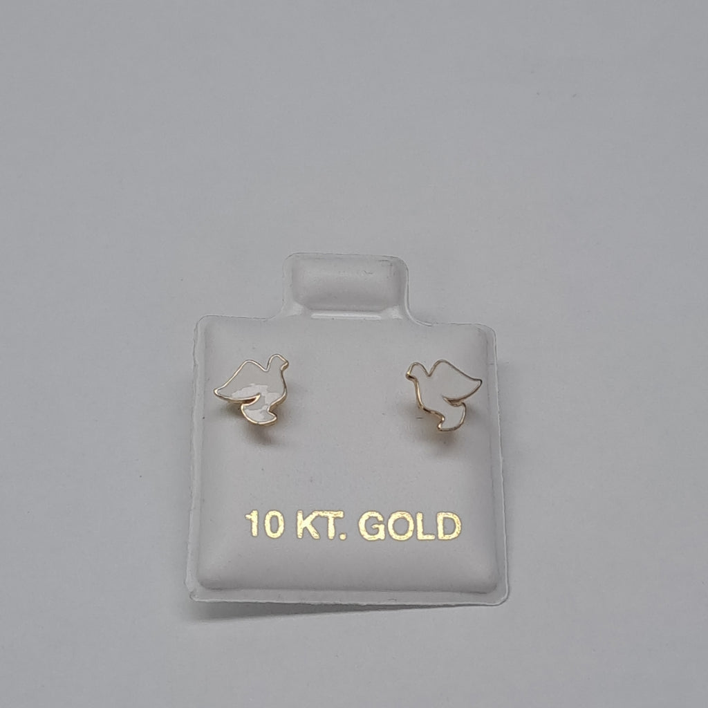 BROQUELES ORO 10K 1 (NUEVO)