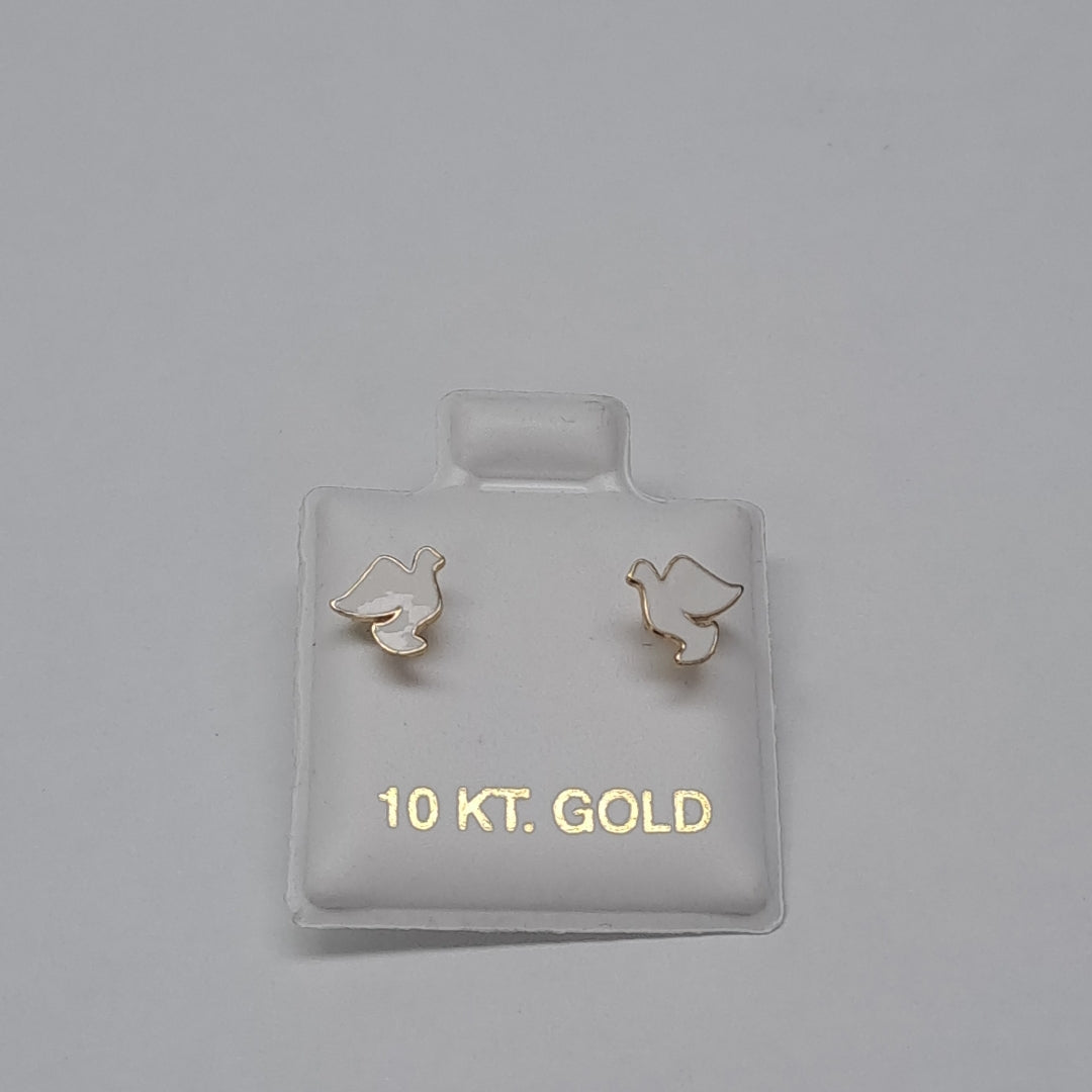 BROQUELES ORO 10K 1 (NUEVO)