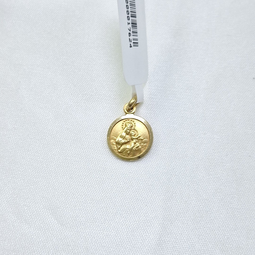 10287REL00000B955 FRD19 MEDALLA ESCAPULARIO ORO 14K 1.6GRS (NUEVO)
