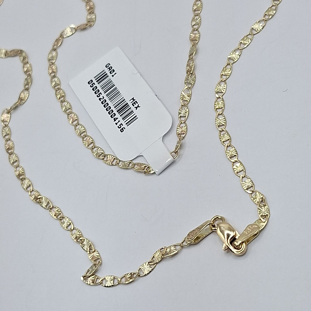 CADENA TEJIDO MARINERO 3.71GR 55 CM (NUEVO)