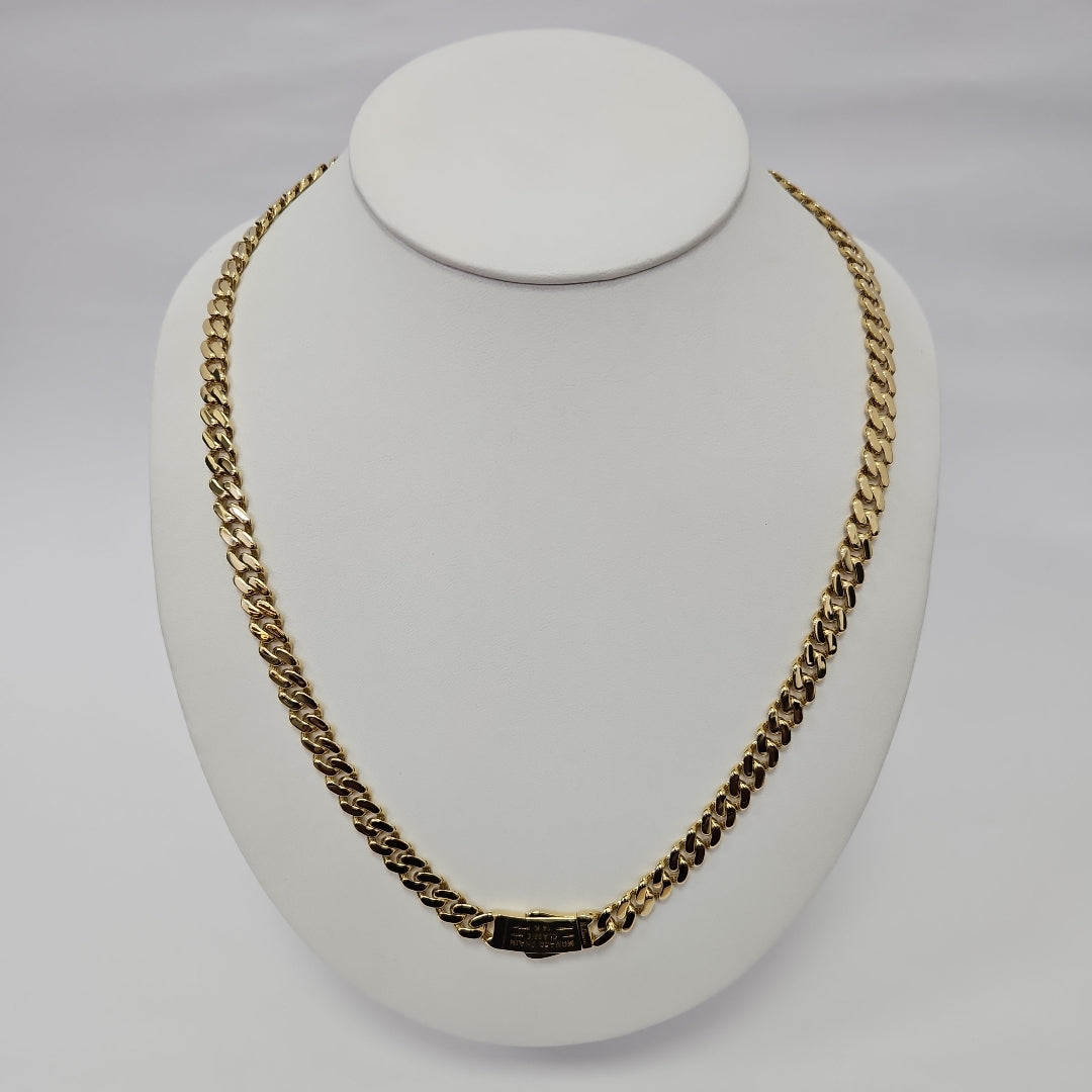 CADENA MONACO ORO 14K 24.6 (NUEVO)