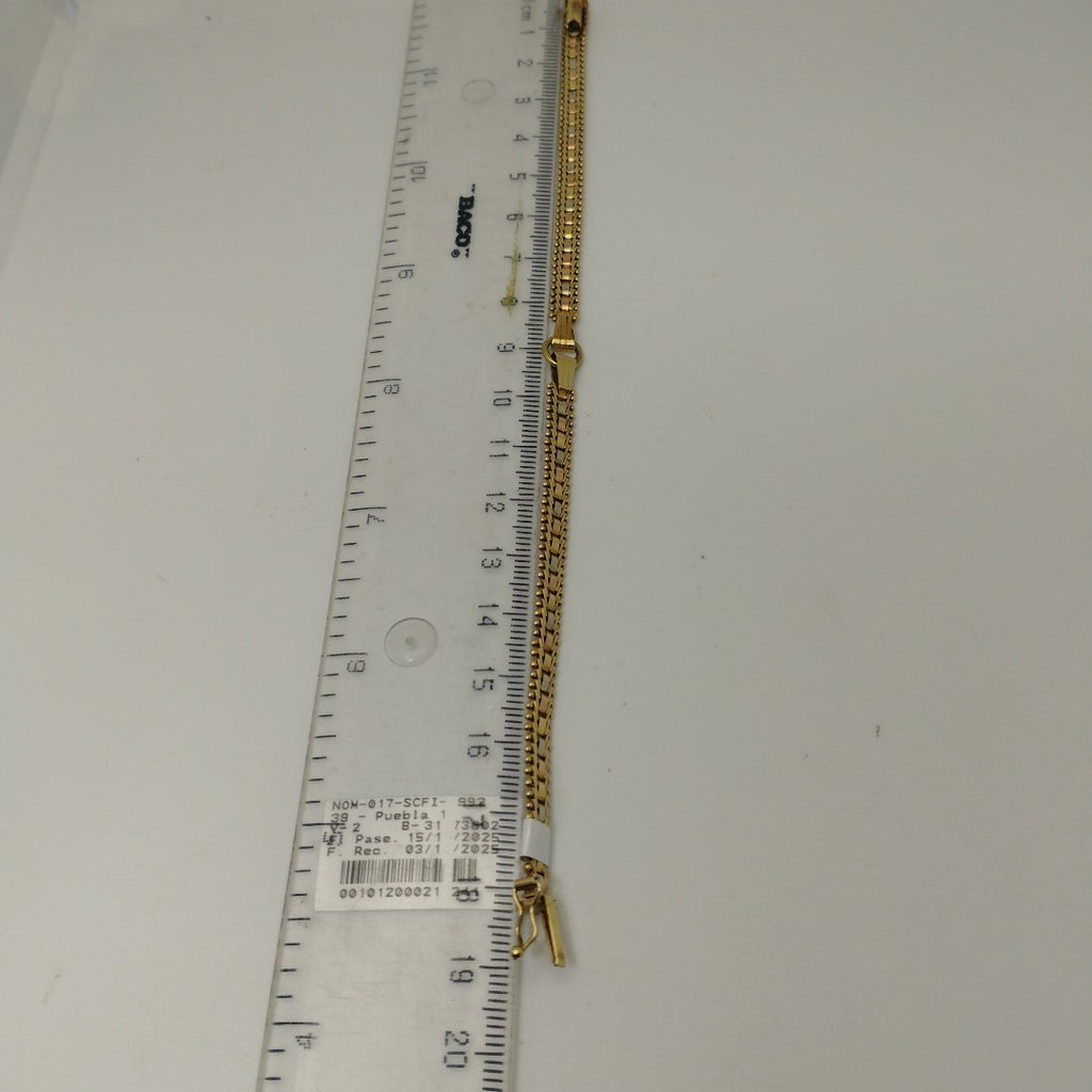 K1 8,00 GRMS 10 K ESPECIFICACIONES COMPLEMENTARIAS PULCERA TIPO BOLEADO BOCHE TI (SEMINUEVO)