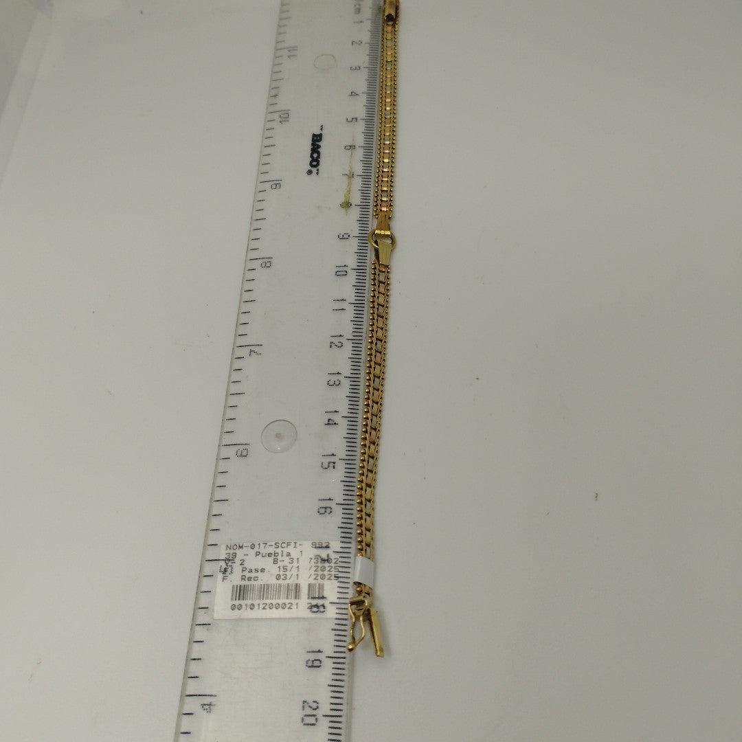 K1 8,00 GRMS 10 K ESPECIFICACIONES COMPLEMENTARIAS PULCERA TIPO BOLEADO BOCHE TI (SEMINUEVO)