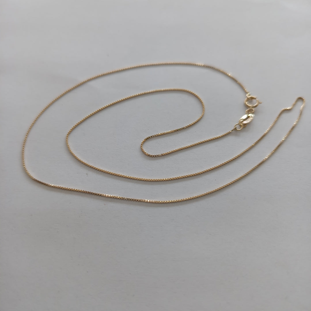 CADENA VENECIANA 1.61G 50 CM (NUEVO)