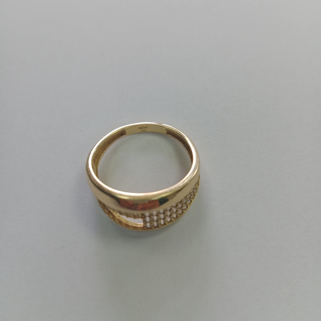 ANILLO. ORO. 14 K 3.1 GRMS (SEMINUEVO)