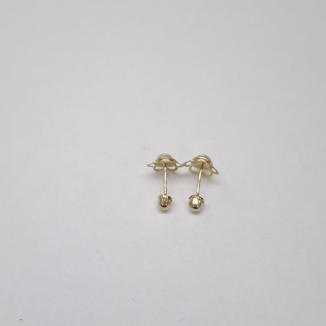 BROQUELES ORO 14K 1 (NUEVO)