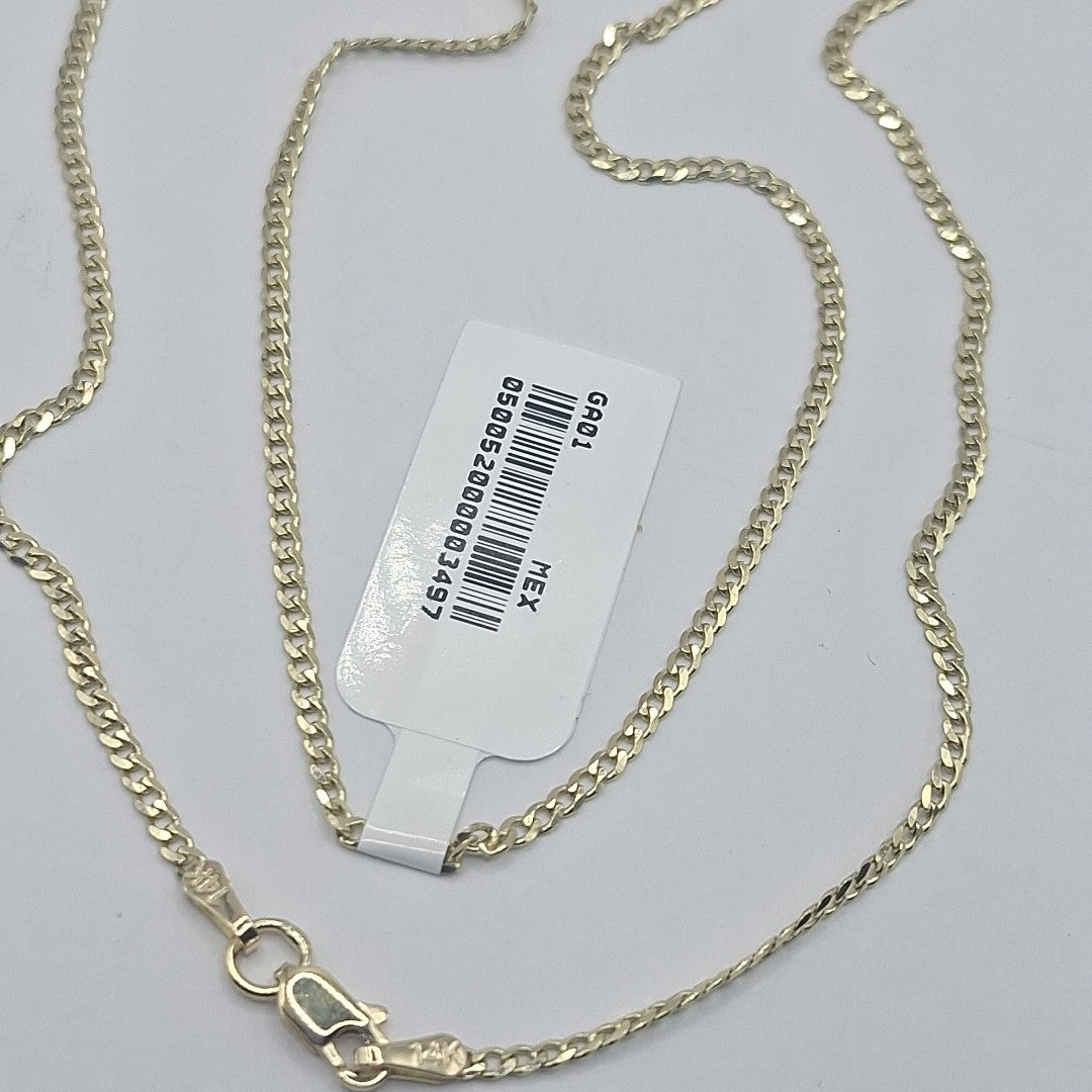 CADENA BARBADO 4.51GR 55 CM (NUEVO)