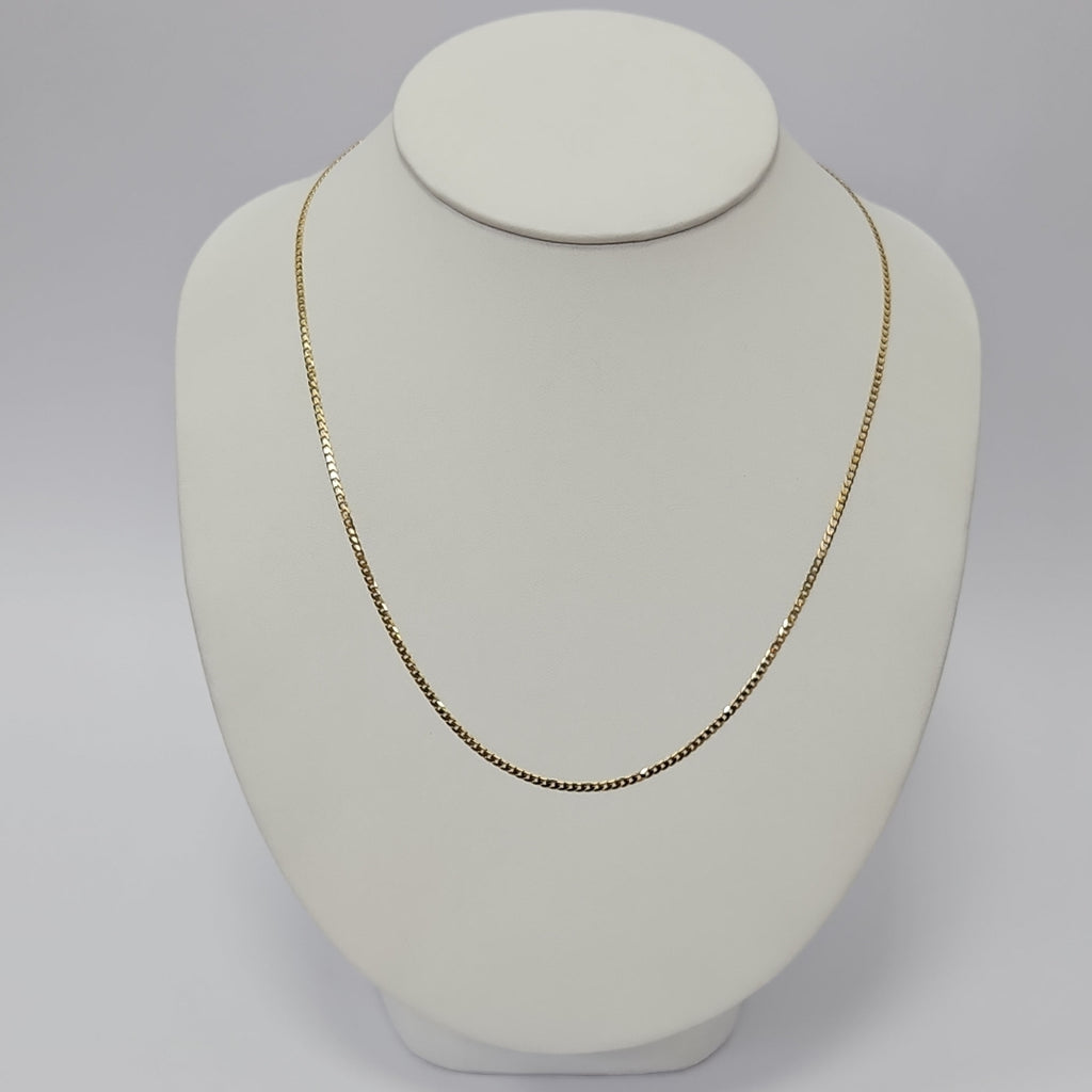 CADENAS BARBADA AMARILLA ORO 10K 2.5 (NUEVO)