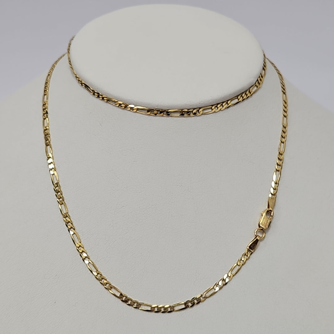 CADENAS CARTIER 3 1 AMARILLA ORO 10K 4.4 (NUEVO)