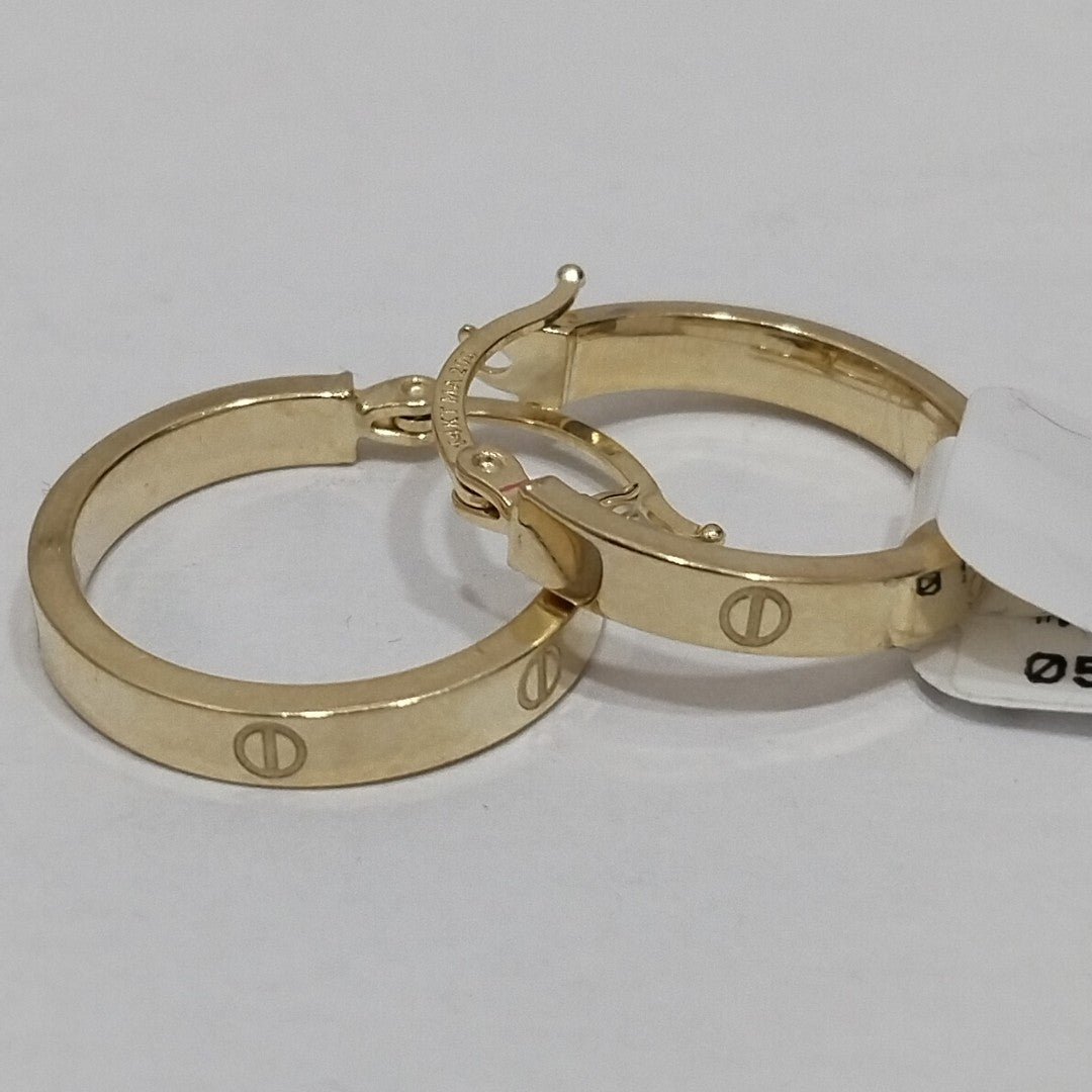 ARRACADAS ORO 14K 1.7 (NUEVO)