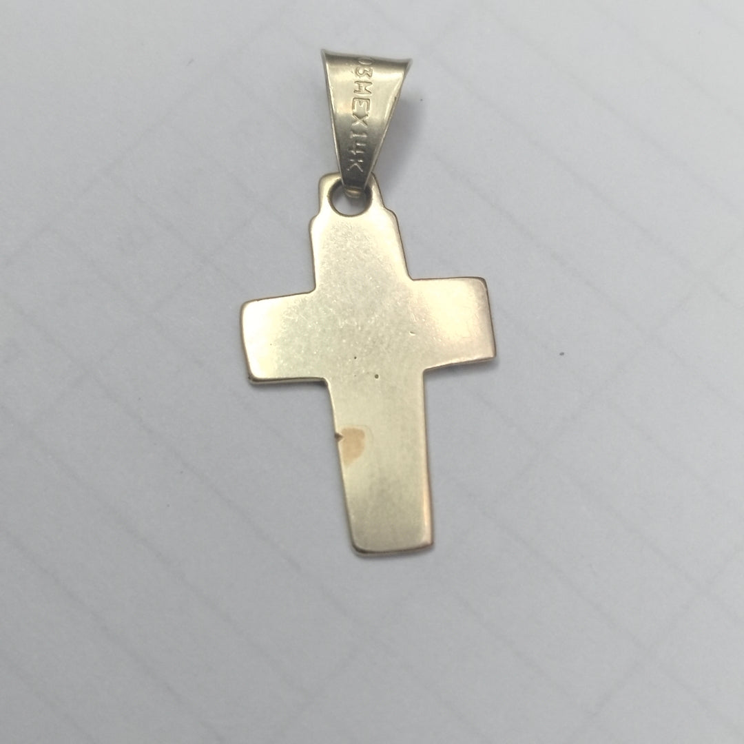 CRUZ, DIJE. ORO. 10 K 1 GRMS (SEMINUEVO)