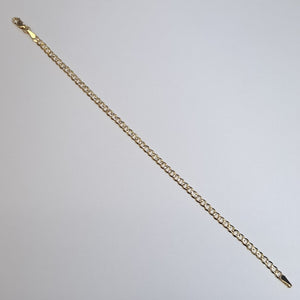 PULSERA BARBADA RODIO 3.1G 18 CM (NUEVO)