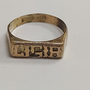 ANILLITO. ORO. 8 K 4.5 GRMS (SEMINUEVO)