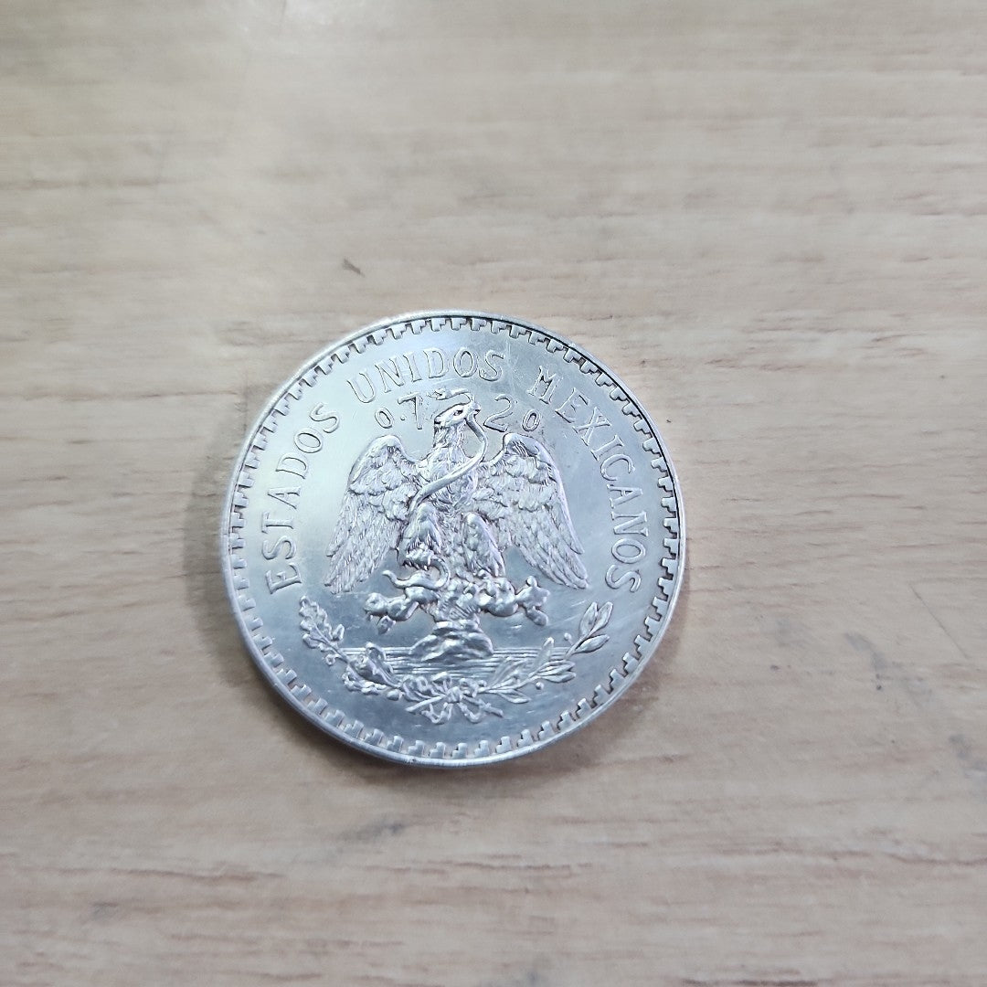 K1 16.6 GRMS PLATA .720 IDENTIFICACIÓN MEDALLA CONMEMORATIVA. TEJIDO HECHU (SEMINUEVO)