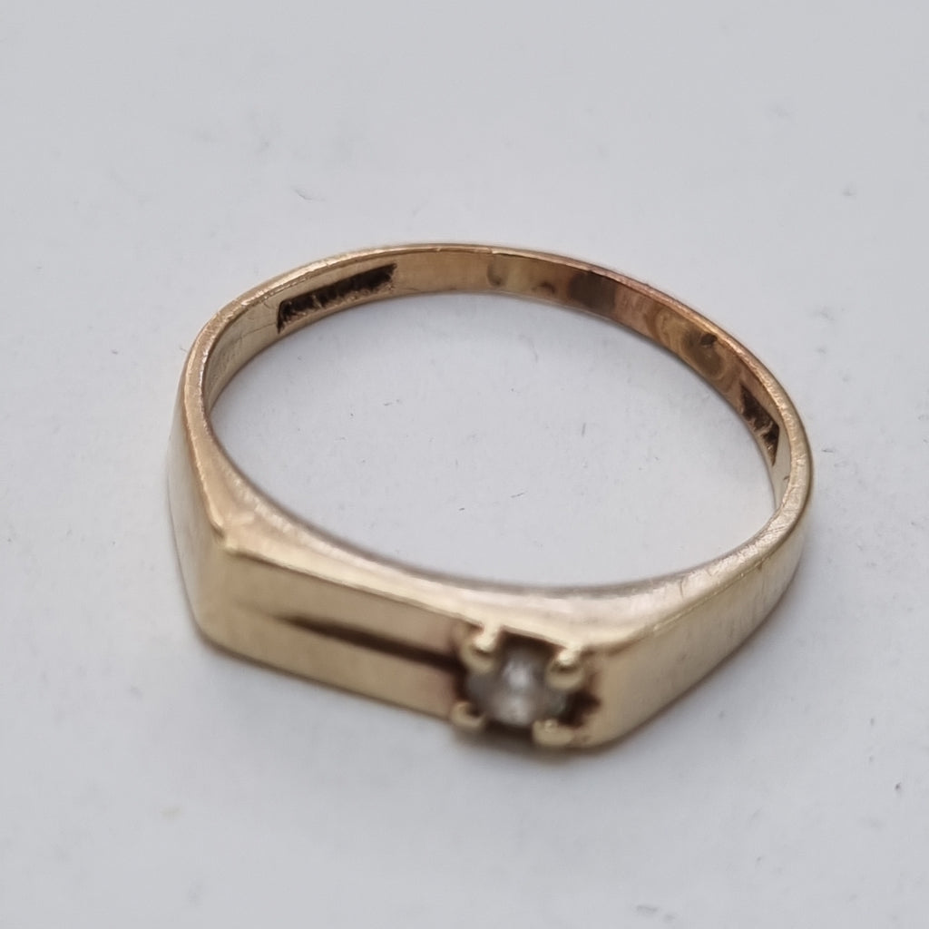 ANILLITO. ORO. 14 K 0.9 GRMS (SEMINUEVO)