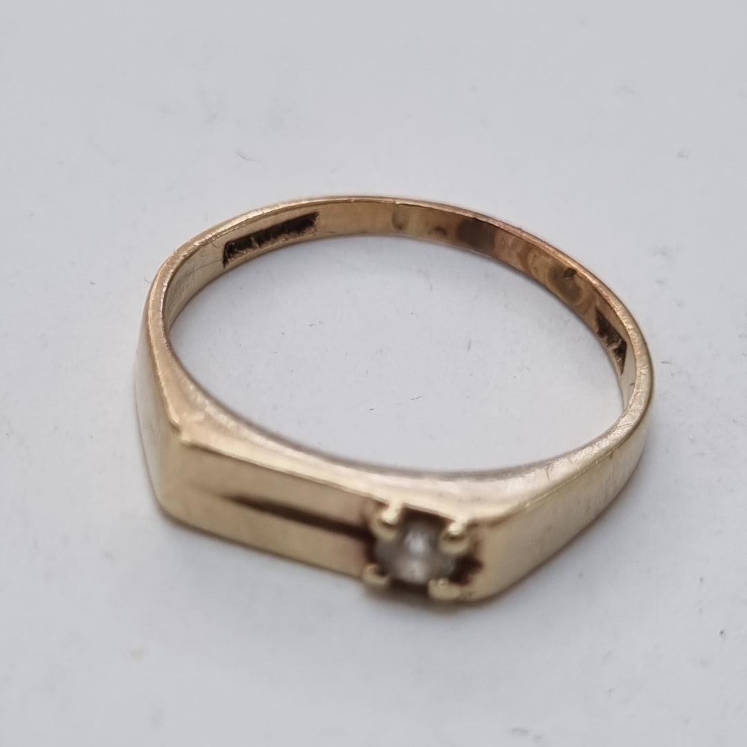 ANILLITO. ORO. 14 K 0.9 GRMS (SEMINUEVO)