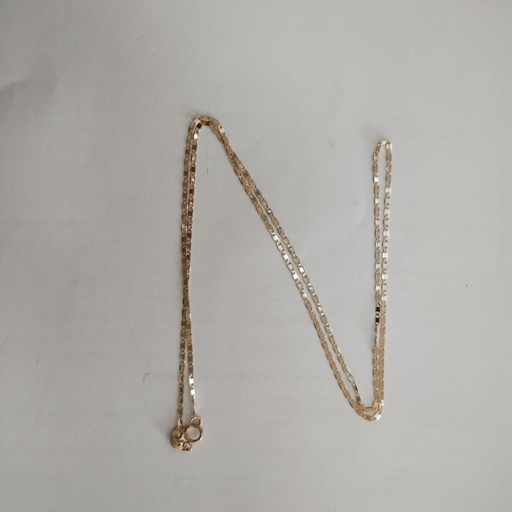 CADENA TEJIDO MARINERO 2.11GR 55 CM (NUEVO)