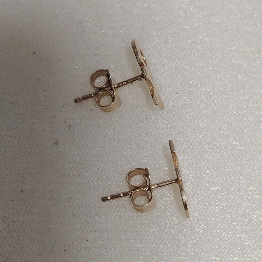 BROQUELES PAR. ORO. 14 K 1.2 GRMS (SEMINUEVO)