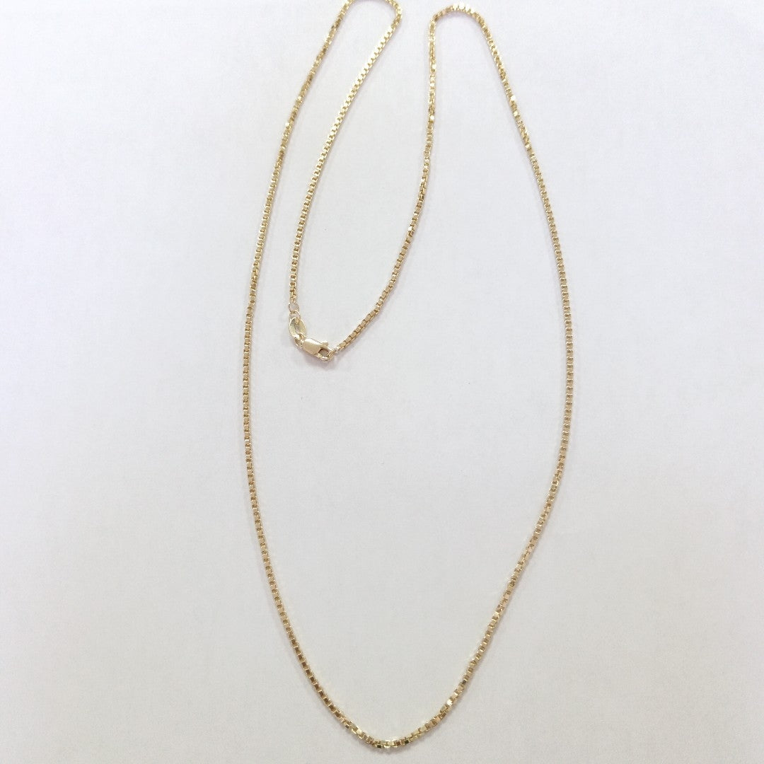 CADENA VENECIANA 8.41G 60 CM 14K (NUEVO)