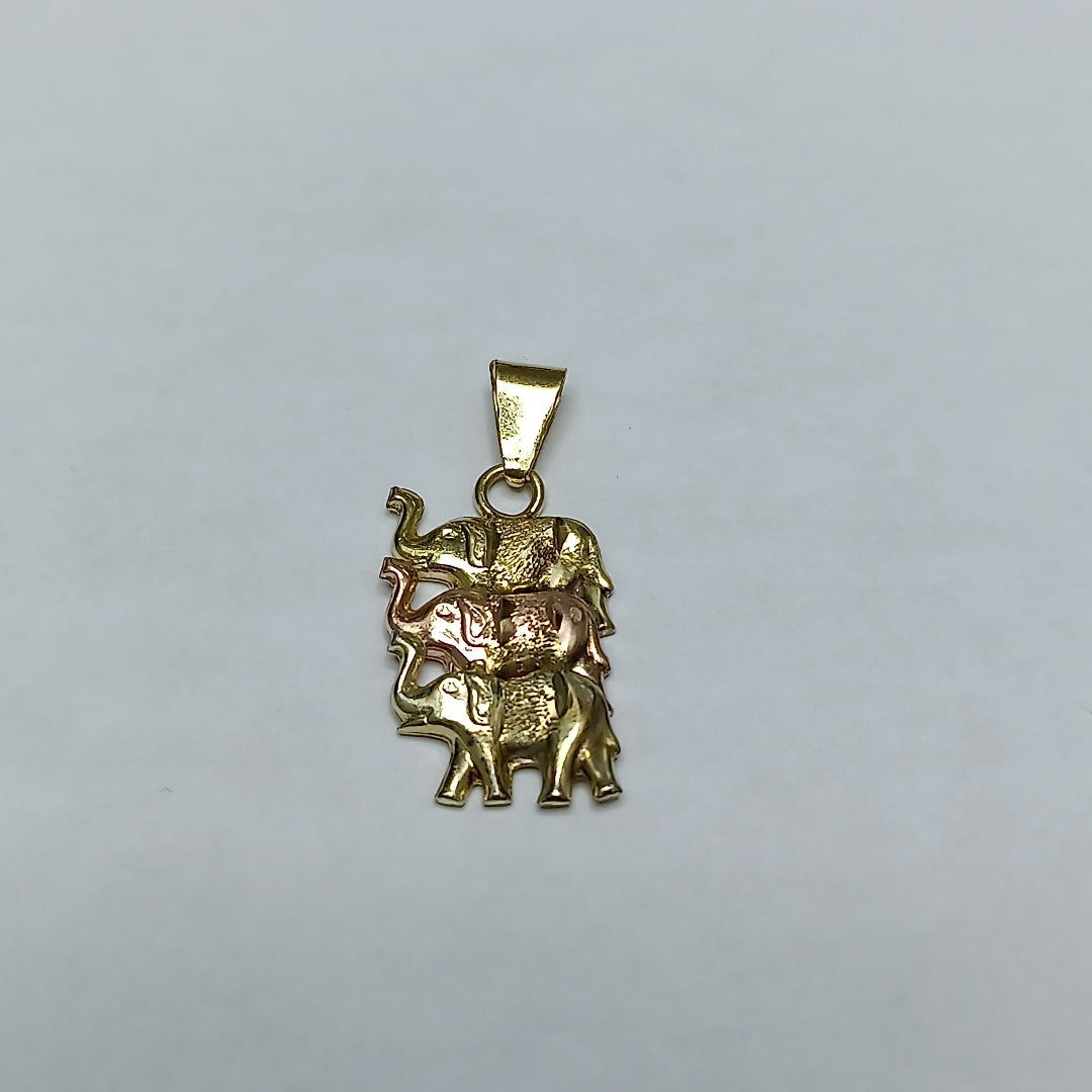 K1 1,00 GRMS 10 K ESPECIFICACIONES COMPLEMENTARIAS DIJE DE ORO COMBIADO FORMA DE (SEMINUEVO)