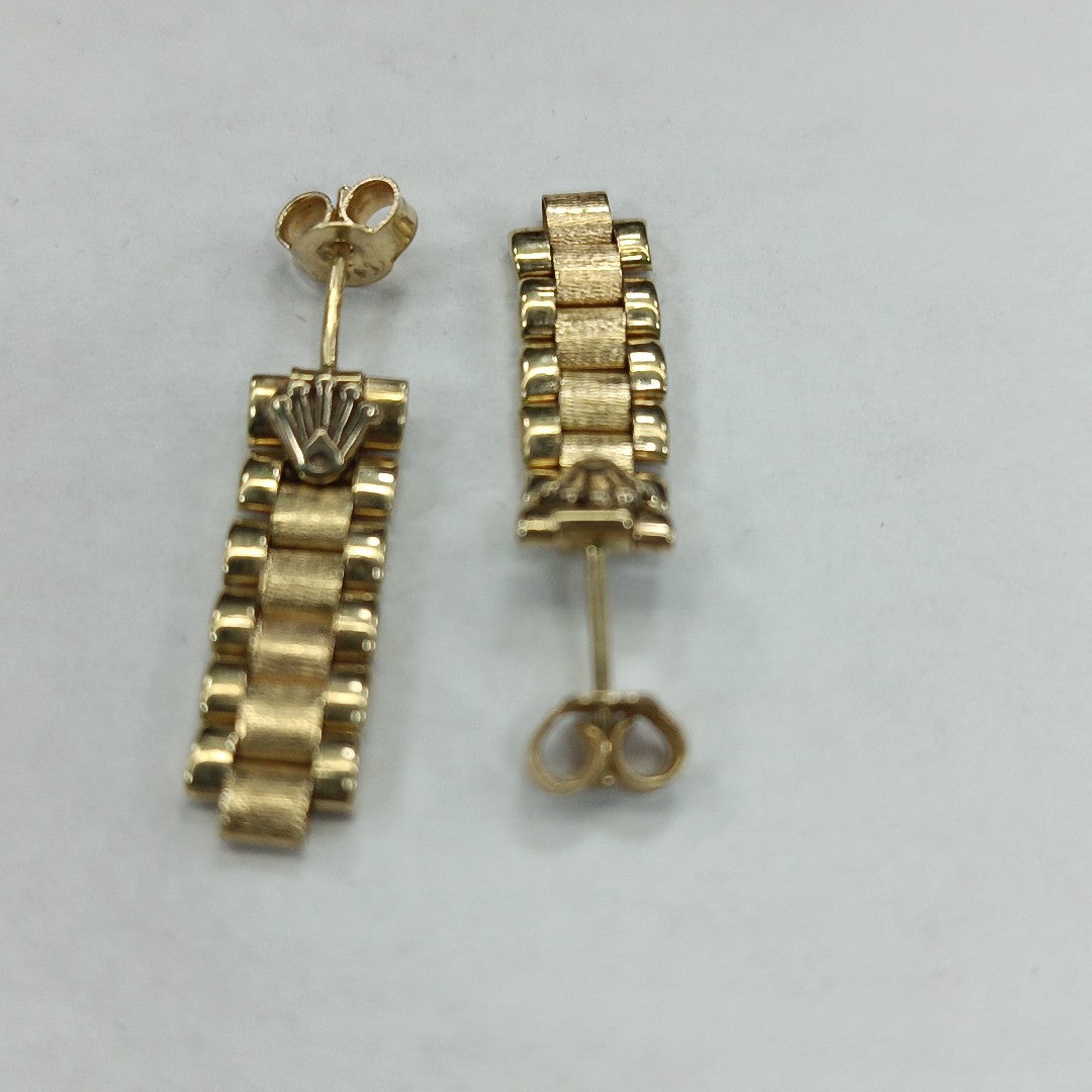 BROQUELES PAR. ORO. 14 K 3.1 GRMS (SEMINUEVO)