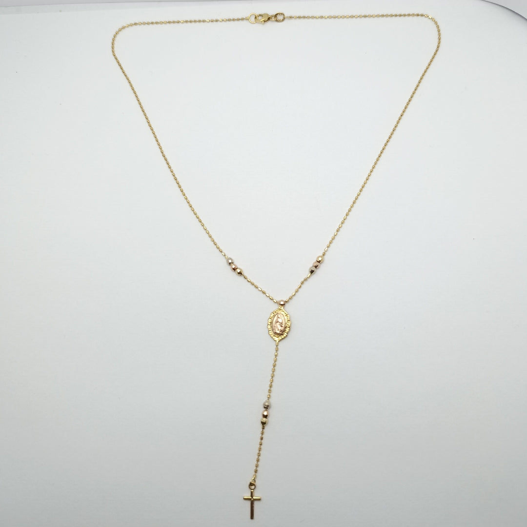 GARGANTILLA ORO COMBINADO 14 K 4,60 GRMS (SEMINUEVO)