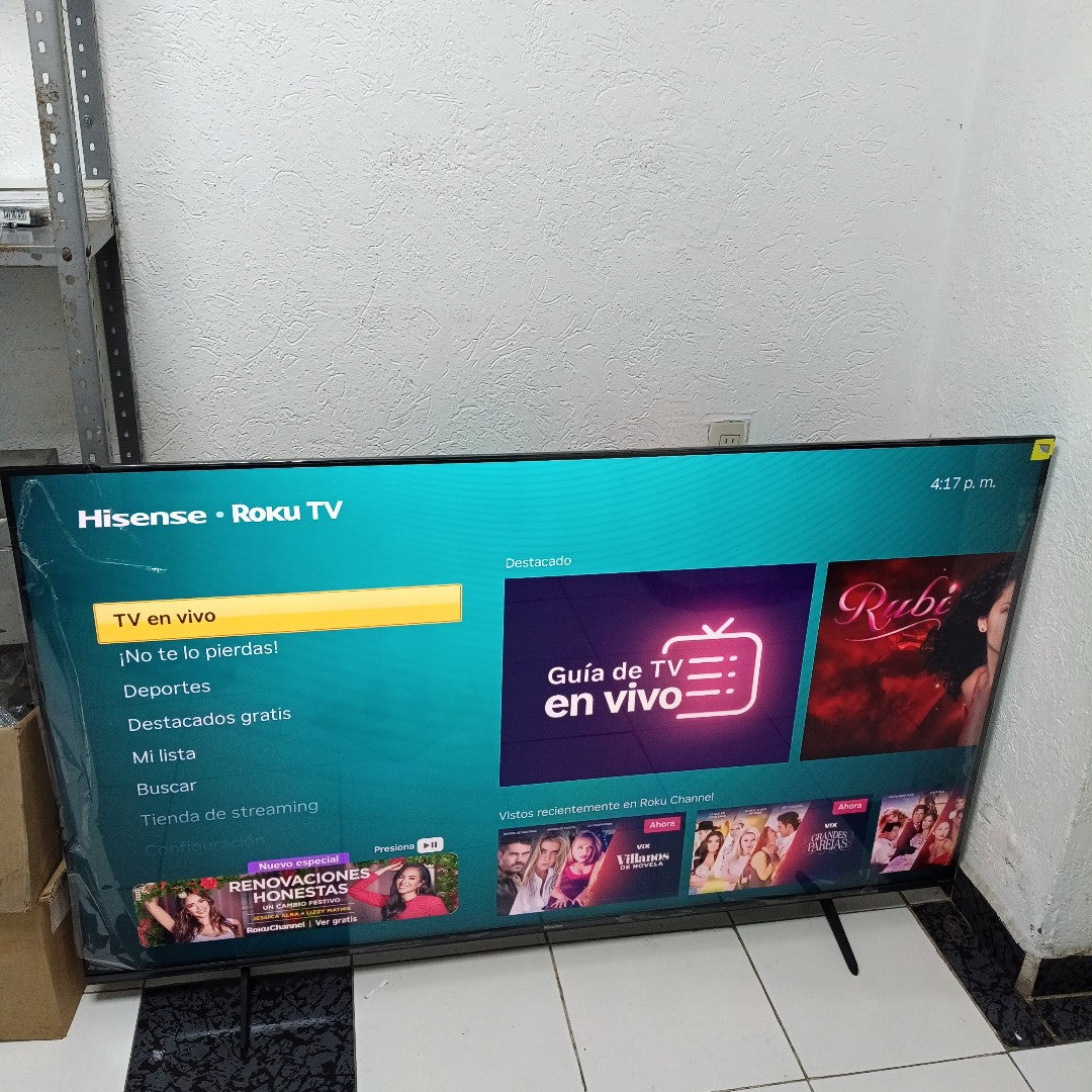 PANTALLA HISENSE 65U6HR (2024) 65" LED 4K (SEMINUEVO)