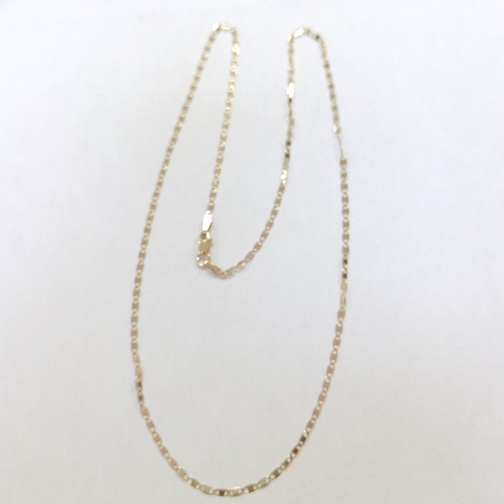 CADENA ESPECIAL MARINERA ESPEJO 3.61G 55 CM (NUEVO)