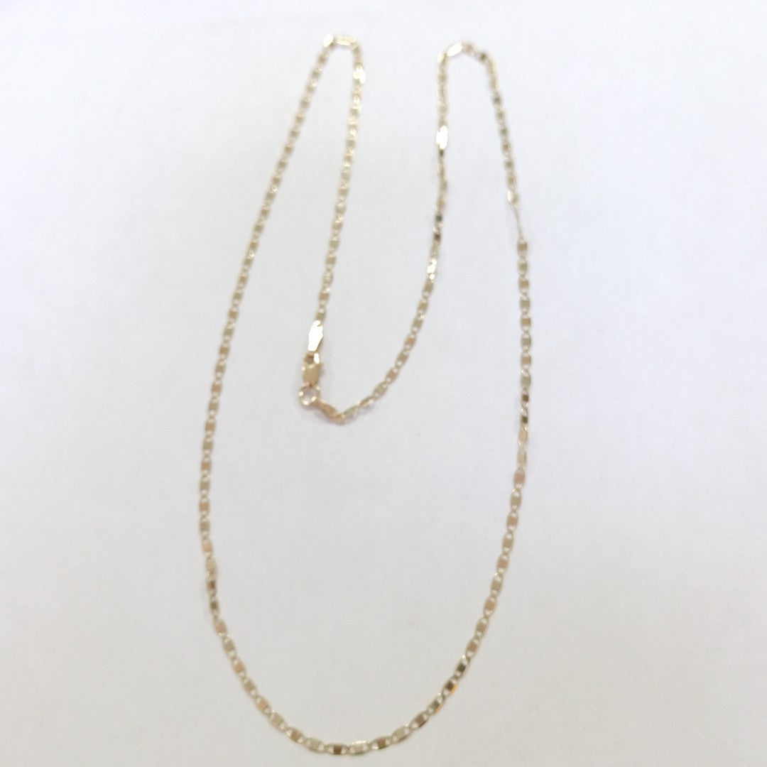 CADENA ESPECIAL MARINERA ESPEJO 3.61G 55 CM (NUEVO)