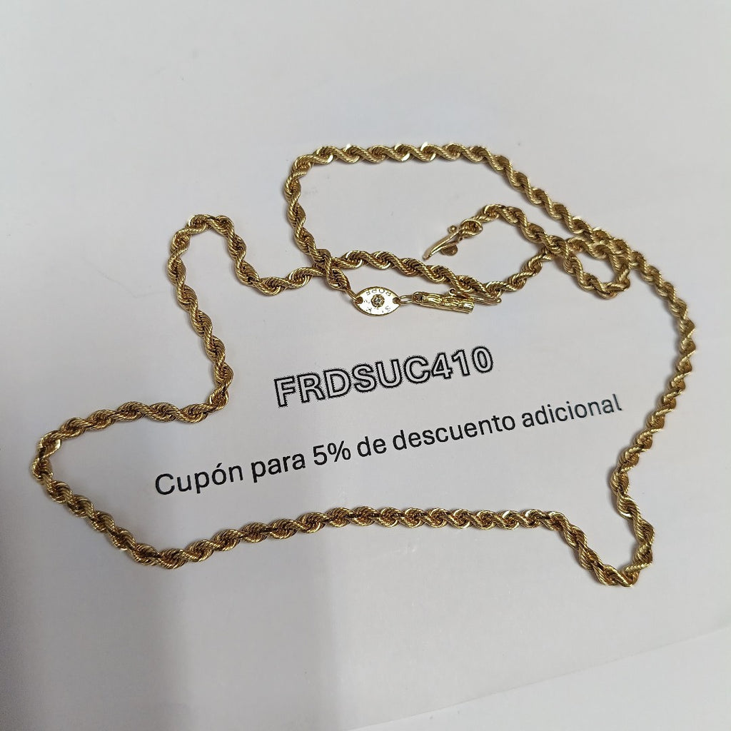 K1 11,50 GRMS 10 K ESPECIFICACIONES COMPLEMENTARIAS VENTA DE CADENA TORZAL 48CM (SEMINUEVO)