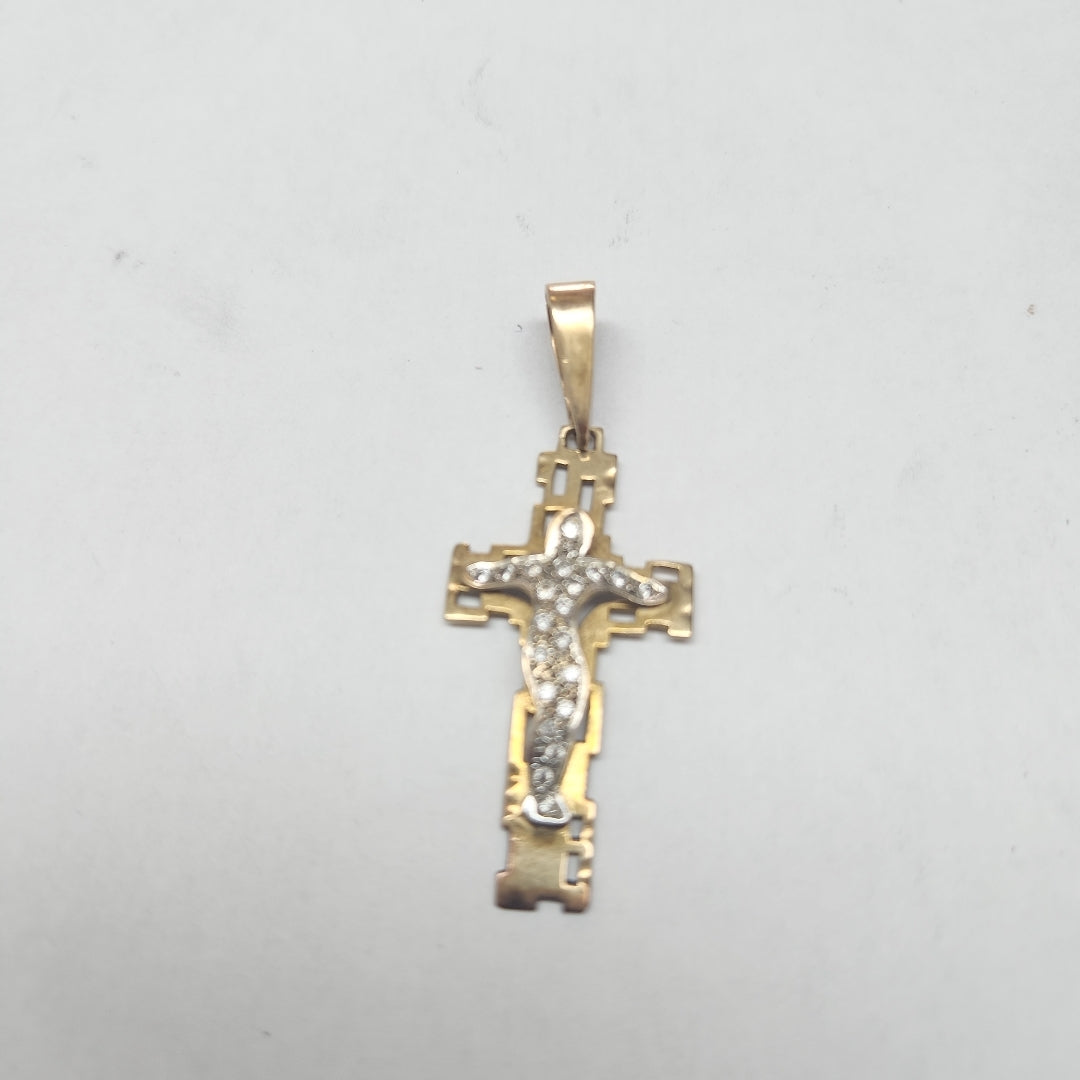 MEDALLA RELIGIOSA. ORO. 14 K 4 GRMS (SEMINUEVO)