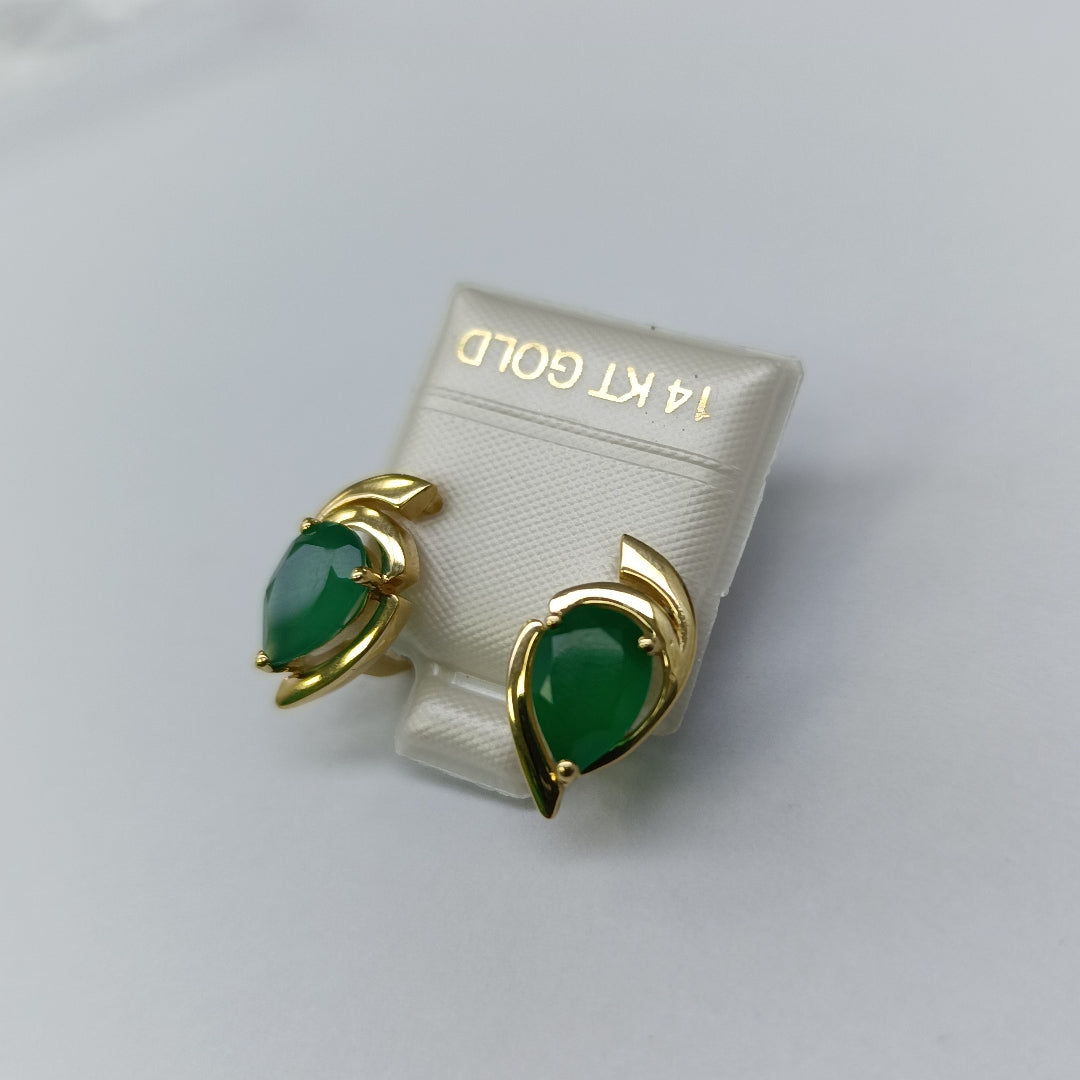 BROQUELES ORO 14K 4.7 (NUEVO)