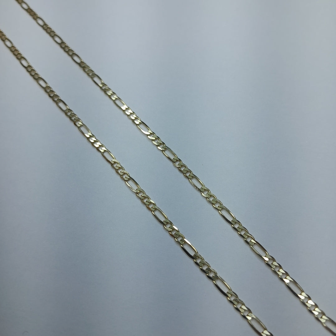 CADENAS CARTIER 3 1 AMARILLA ORO 14K 3.3 (NUEVO)