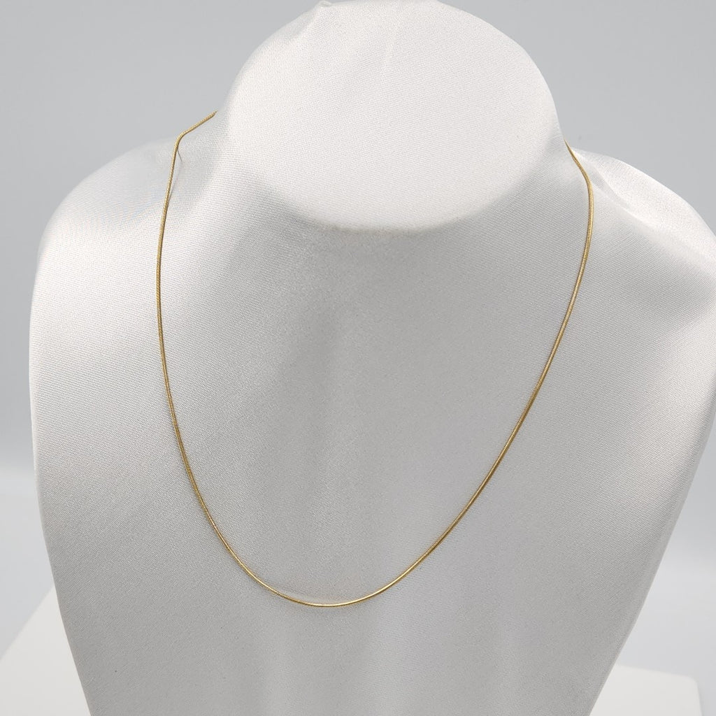 GARGANTILLA. ORO. 14 K 3.1 GRMS (SEMINUEVO)