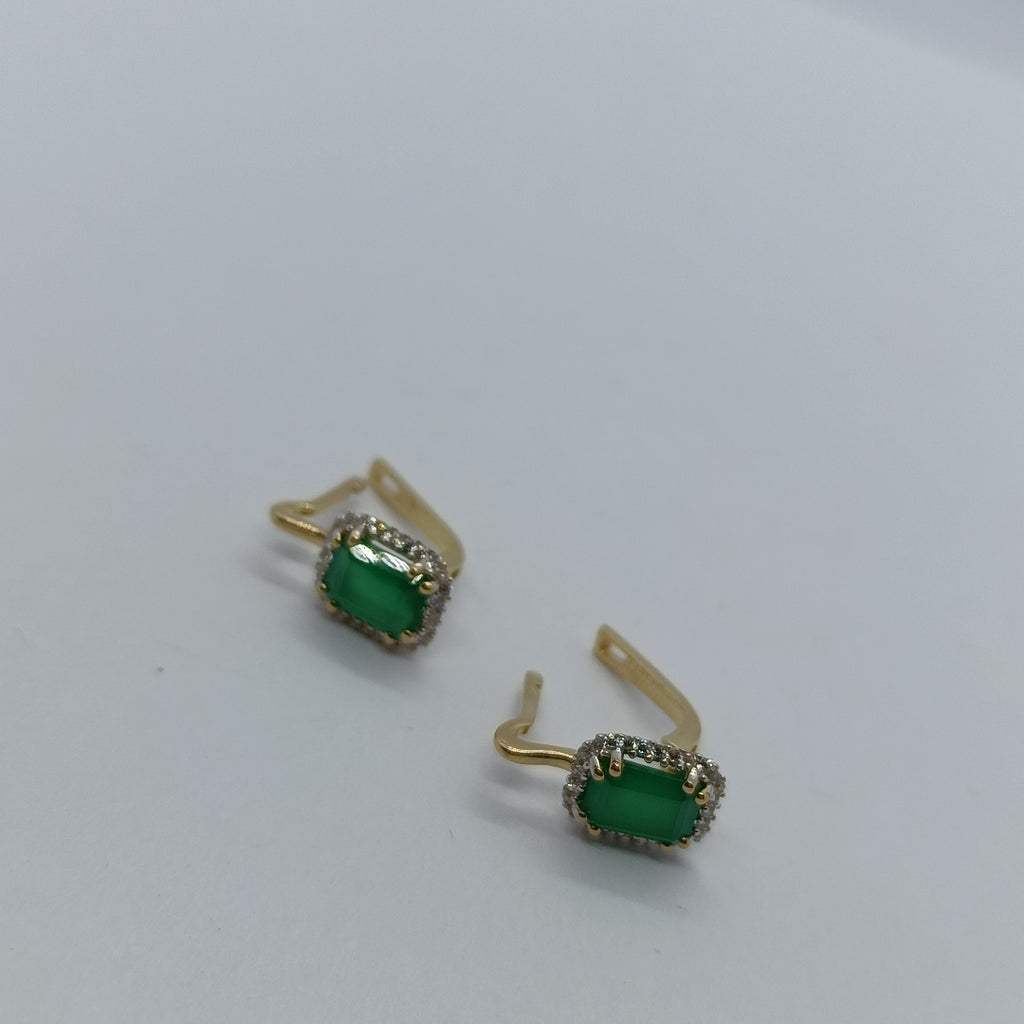 BROQUELES ORO 14K 3.9 (NUEVO)