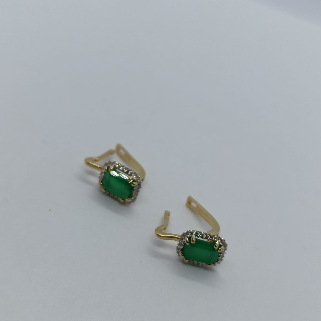 BROQUELES ORO 14K 3.9 (NUEVO)