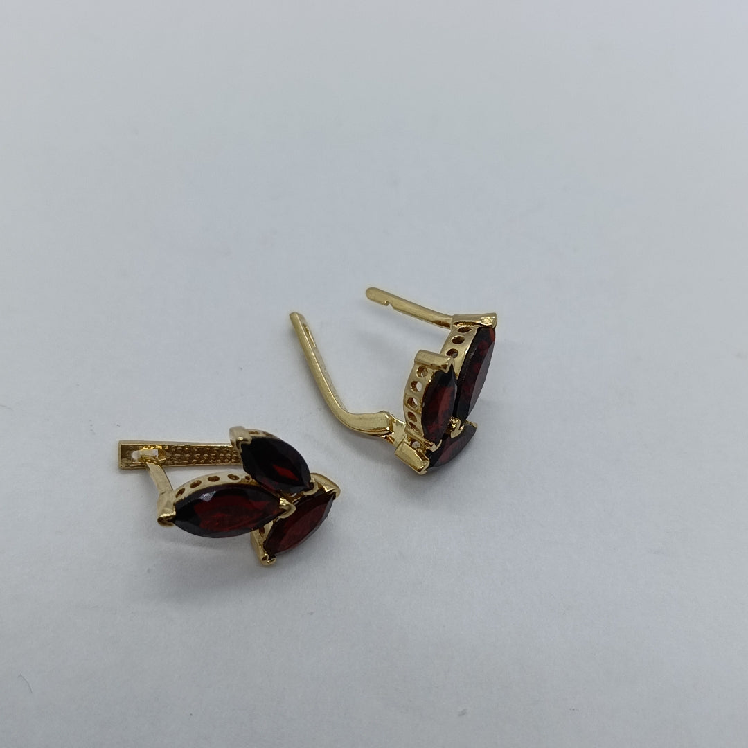 BROQUELES ORO 14K 4.5 (NUEVO)