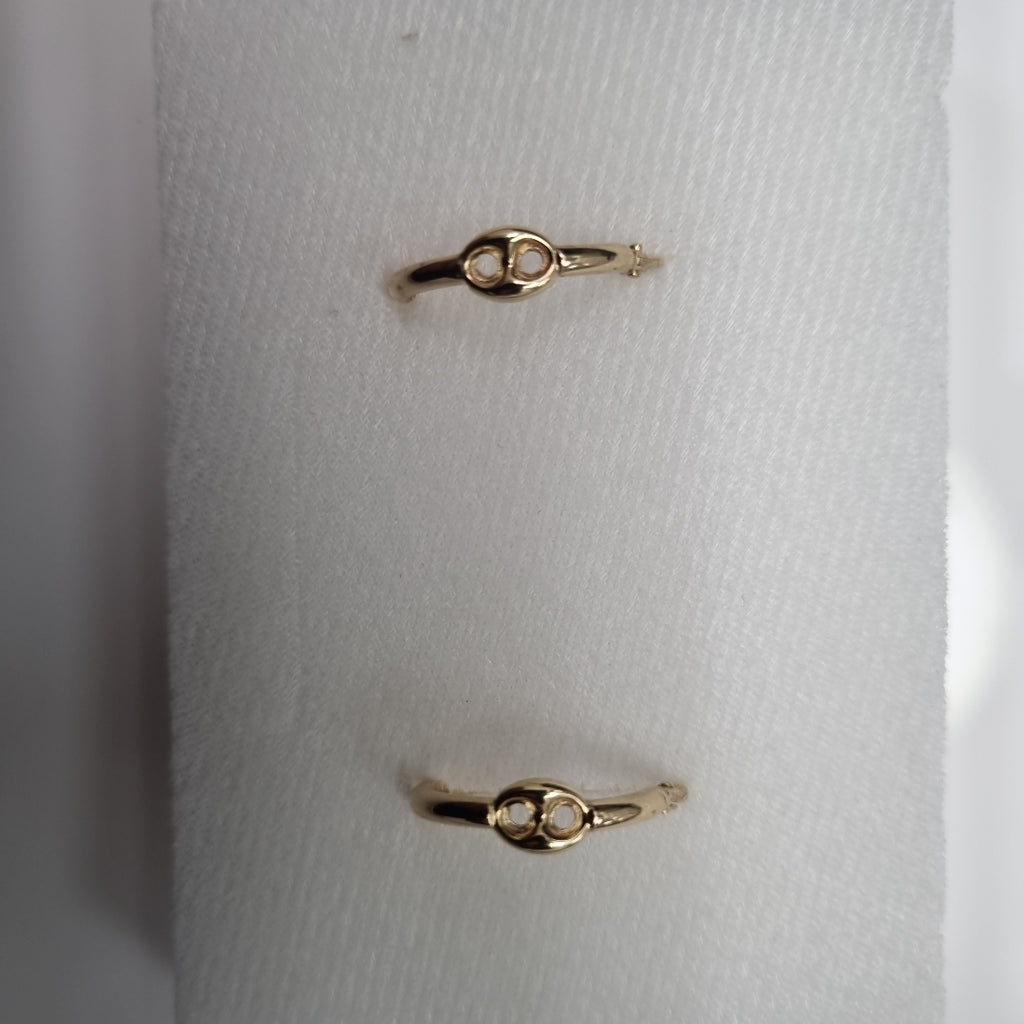 ARRACADAS ORO 14K 1.7 (NUEVO)