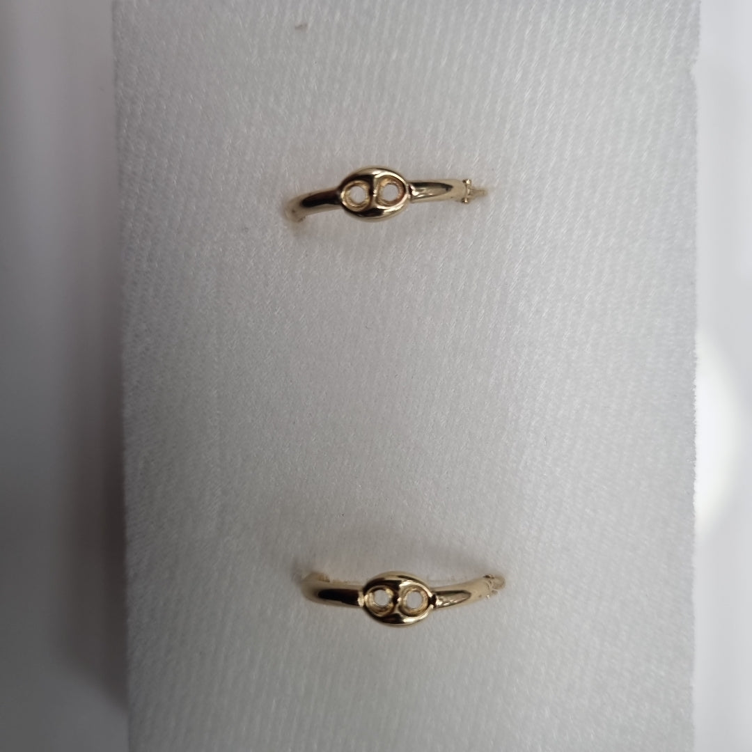 ARRACADAS ORO 14K 1.7 (NUEVO)