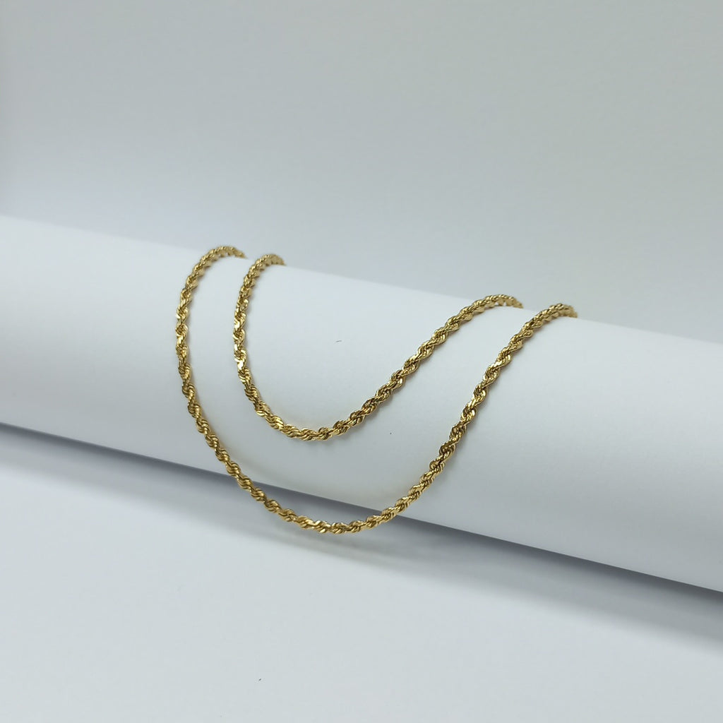 K1 7,20 GRMS 14 K ESPECIFICACIONES COMPLEMENTARIAS CADENA TORZAL 14K (SEMINUEVO)