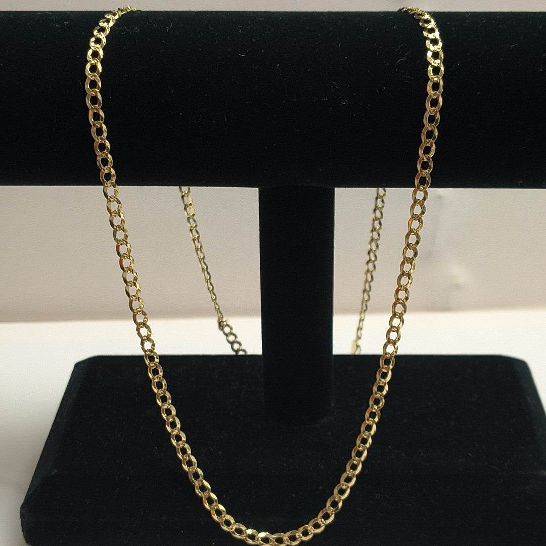 CADENA BARBADA 8.21G 60 CM (NUEVO)