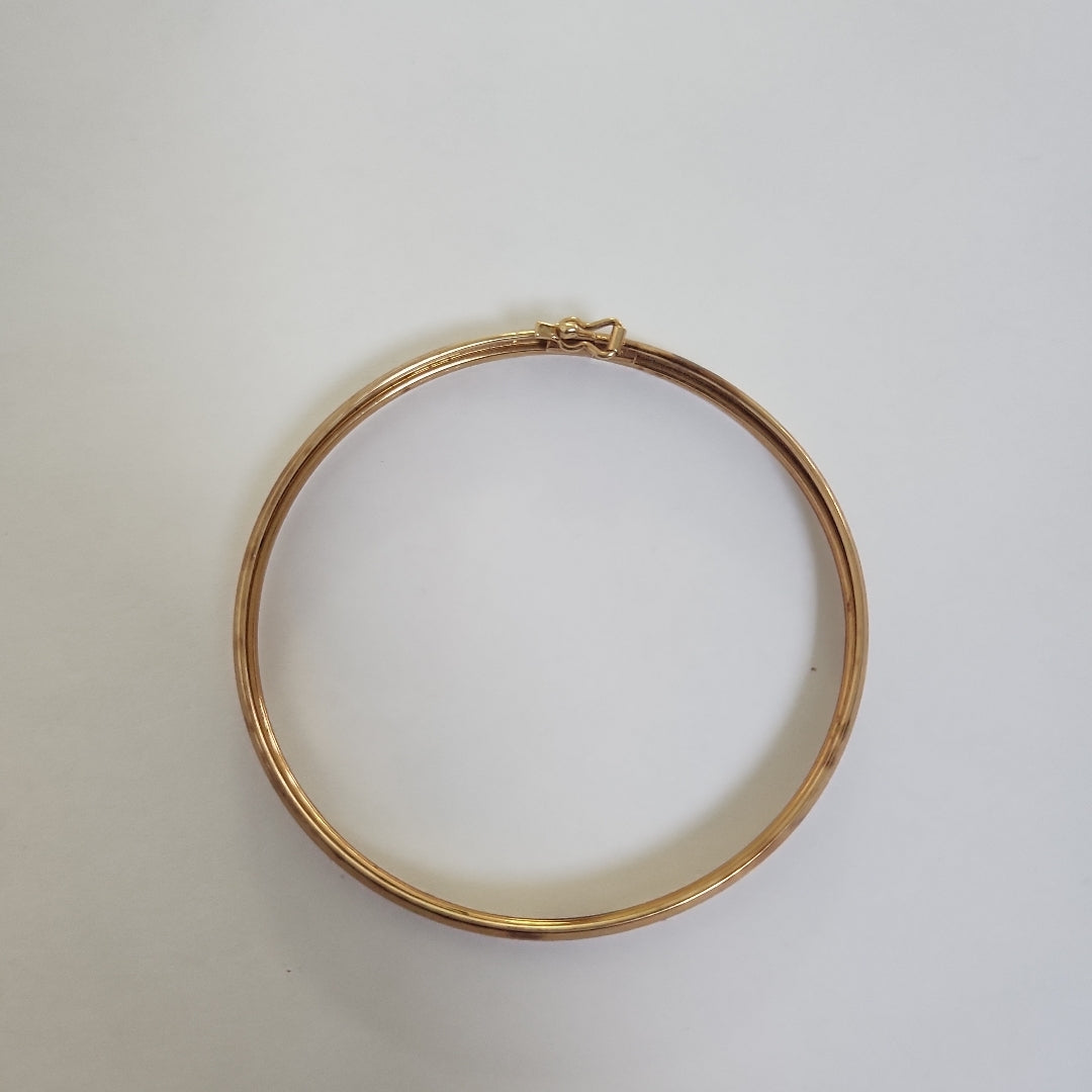 PULSERA RIGIDA ORO 14 K 5,30 GRMS (SEMINUEVO)